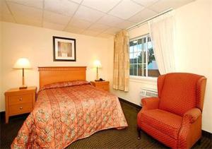 Ένα ή περισσότερα κρεβάτια σε δωμάτιο στο Inn at Monticello