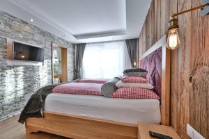Postel nebo postele na pokoji v ubytování Villa Ambach