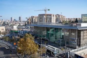 Vista generica su Gerusalemme o vista sulla città dall'interno dell'hotel