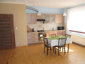 Kuchyňa alebo kuchynka v ubytovaní Apartament Panorama Sniezka - Willawil