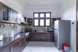 Kuchyň nebo kuchyňský kout v ubytování Blueray Villa
