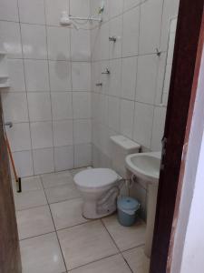 Et badeværelse på Casa da Voh