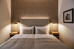 Voodi või voodid majutusasutuse Hotel Edelweiss toas