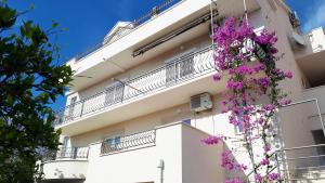 Balkón alebo terasa v ubytovaní Makarska Studio apartments in the city center Taja