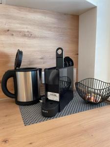 Coffee and tea making facilities at Apartments Johanna