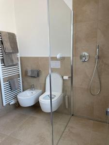 A bathroom at Apartments Johanna