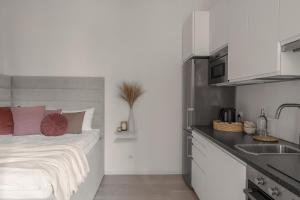 Kuchyňa alebo kuchynka v ubytovaní HARBOR APARTMENTS - Damrota