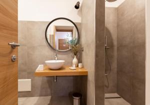 A bathroom at Tenuta San Martino