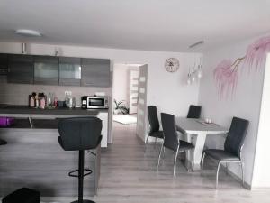 Cucina o angolo cottura di Ubytování Dobešov
