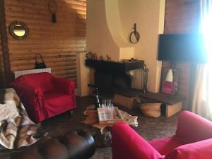 Część wypoczynkowa w obiekcie CHALET CAPRICES DES CIMES