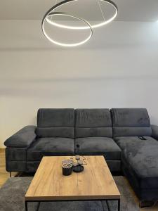 Een zitgedeelte bij Apartman Sara - DivčiNova
