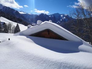 Fotografia z galérie ubytovania Chalet de montagne style savoyard, vue sur pistes v destinácii Châtel
