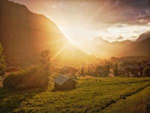 Fotografia z galérie ubytovania Chalet de montagne style savoyard, vue sur pistes v destinácii Châtel