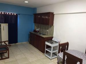 Kuchyň nebo kuchyňský kout v ubytování Hostal Magisterial Santo Domingo