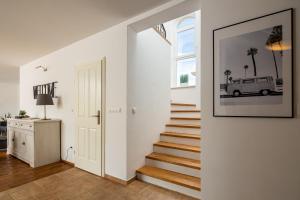 Kuchyň nebo kuchyňský kout v ubytování Villa Perla