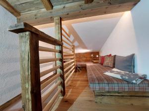 Postel nebo postele na pokoji v ubytování Wieserhof Tirol