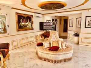 Posezení v ubytování Hotel Villa Pigalle