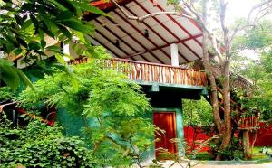 Zahrada ubytování Sigiri Holiday Villa