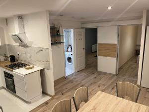 Kuchyň nebo kuchyňský kout v ubytování Apartament Centrum Okulickiego !