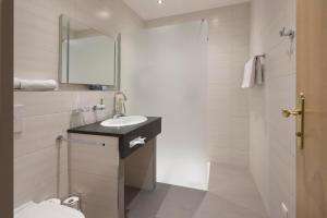 Koupelna v ubytování Ferienhotel Fuchs + 37 fotografií