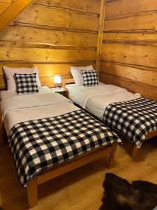 Posteľ alebo postele v izbe v ubytovaní Na Poddaszu - apartament na wyłączność