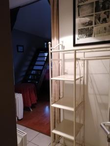 Koupelna v ubytování Chambres d'hôtes chez Loulou et Caramel