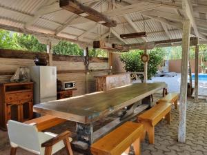 Η κουζίνα ή μικρή κουζίνα στο Casa en Diaguitas