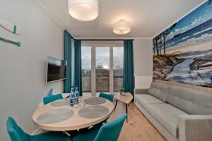 Zona d'estar a Apartament Zatoka 19