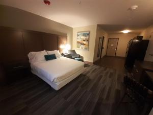Simple Suites Boise Airport客房内的一张或多张床位