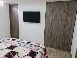 Fotografie z fotogalerie ubytování Aparta Estudio 2 Camas - Parqueadero para Moto - Ibagué - Ciprés v destinaci Ibagué