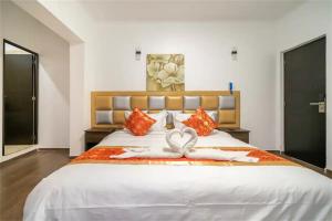 Postelja oz. postelje v sobi nastanitve Manantial Hostal No.004