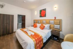 Postelja oz. postelje v sobi nastanitve Manantial Hostal No.004