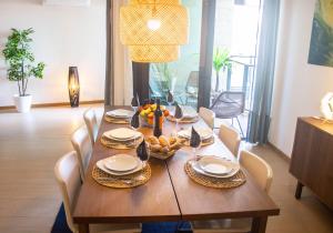 Restaurace v ubytování Apartment Sienna by Algarve Vacation