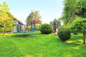 En have udenfor Ferienhaus Wolfgram