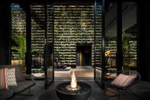 O zonă de relaxare la Mercure Tokyu Stay Osaka Namba