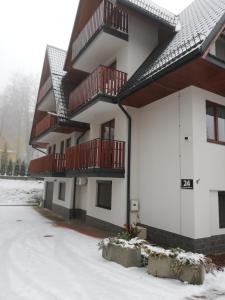 Budova, v ktorej sa apartmán nachádza