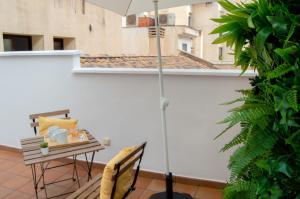 Balkón nebo terasa v ubytování Novam Loft Terrace Centro Málaga