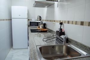 Kuchyň nebo kuchyňský kout v ubytování Novam Loft Terrace Centro Málaga