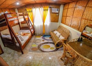 Ein Bett oder Betten in einem Zimmer der Unterkunft Rock Island Eres Bella
