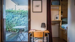Posteľ alebo postele v izbe v ubytovaní Studio Cosy à la montagne