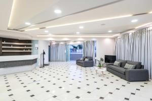 Posezení v ubytování Karras Hotel