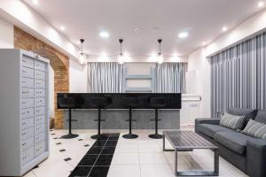 Posezení v ubytování Karras Hotel