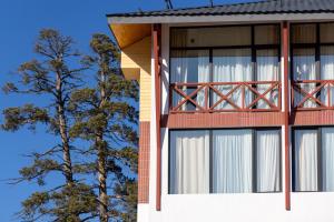 Rõdu või terrass majutusasutuses Hotel 1700