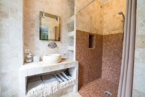 Fotografia z galérie ubytovania Le presbytère du Nebbiu piscine et jacuzzi v destinácii Santo-Pietro-di-Tenda