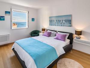 Posteľ alebo postele v izbe v ubytovaní Beachside Comfort in Split