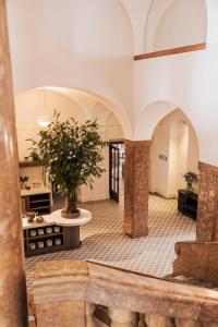 Posezení v ubytování Hotel Altein Arosa, a Faern Collection Resort