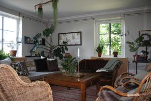 A seating area at Borregården Bed & Breakfast