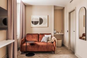 Posezení v ubytování Hotel Altein Arosa, a Faern Collection Resort