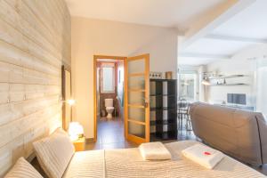 Gîte les Bas Clayaux客房内的一张或多张床位
