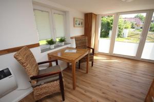 Posezení v ubytování Ferienhaus Ankerplatz 1